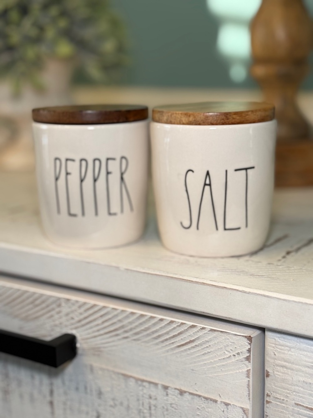 Rae Dunn Salt and Pepper